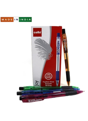 Ручка Cello Joy SKU 12Box 0,8мм син.,                                                               