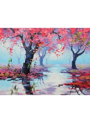 RAD3487 Розк-ка за номером. на дереві 40*50 J.Otten 