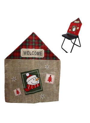 20A364-10 Новорічний декор на спинку стільця 