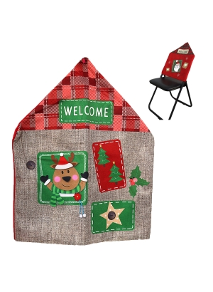  20A364-10C Новорічний декор на спинку стільця 