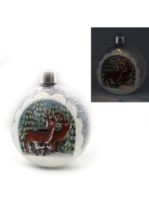 KP-K0008 Ялинковий куля LED 3D картинка 