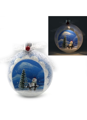  KP-K0011 Ялинкова куля LED 3D фігура 