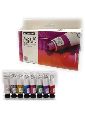 PA32.08022.D Набір фарб акрил глиттер 