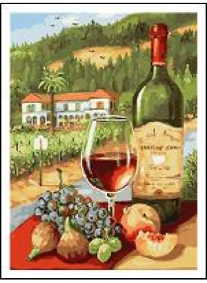 RAD5092 Розк-ка за номером. на дереві 40*50 J.Otten 