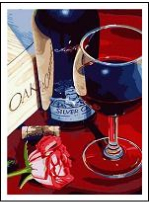 RAD5197 Розк-ка за номером. на дереві 40*50 J.Otten 