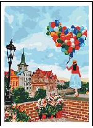 RAD5298 Розк-ка за номером. на дереві 40*50 J.Otten 