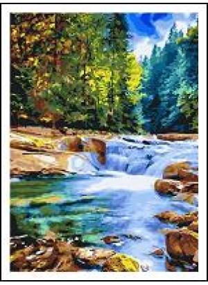 RAD5187 Розк-ка за номером. на дереві 40*50 J.Otten 