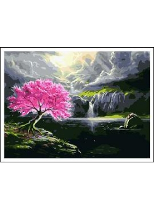 RAD5363 Розк-ка за номером. на дереві 40*50 J.Otten 