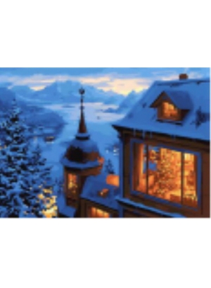 RAD5413 Розк-ка за номером. на дереві 40*50 J.Otten 