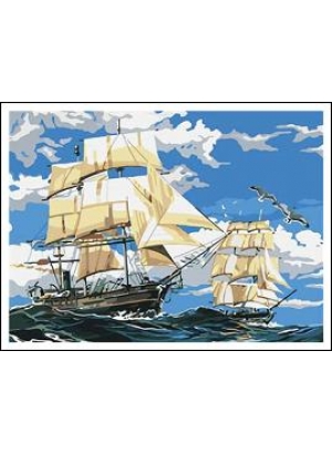 RAD5116 Розк-ка за номером. на дереві 40*50 J.Otten 