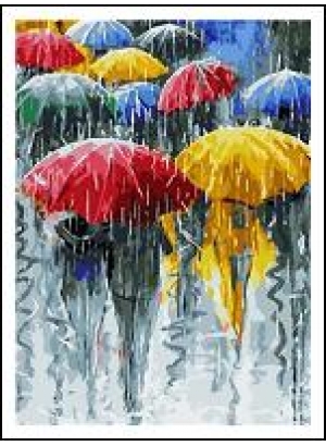 RAD5280 Розк-ка за номером. на дереві 40*50 J.Otten 