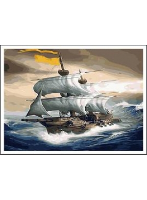 RAD5348 Розк-ка за номером. на дереві 40*50 J.Otten 