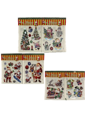 6527-P3-18 Наліпки для вікон силікон 