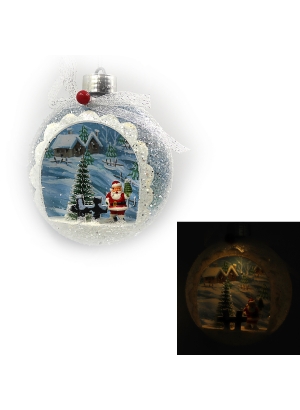 YZ-BL001 Ялинкова куля LED 3D фігурка 