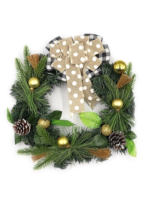 LX21B103 Вінок новорічний 