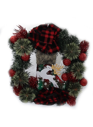 LX21B112 Вінок новорічний 