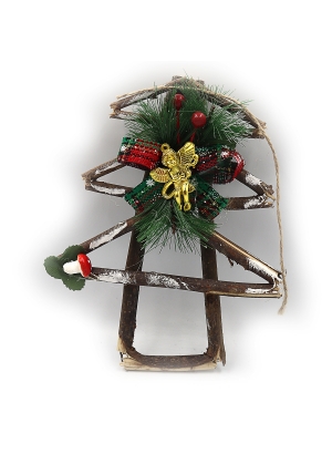 6527-P1-155 Новорічний  декор прикраса 