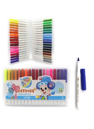 228-36  Набір фломастер-пензлик  пласт уп. 