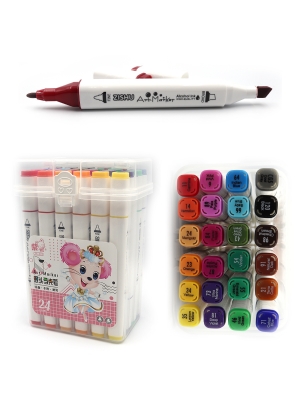 222-24 Набір скетч маркерів  пласт уп.