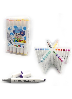 218-36 Набір скетч маркерів  пласт уп.