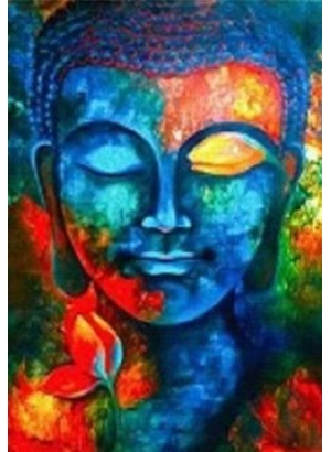 GLD60987_B Алмазна мозаїка за номерами 30*40 