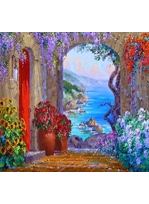 GLE71083_B Алмазна мозаїка за номерами 40*50 