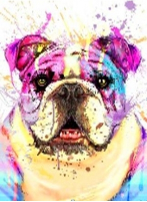 GLE71432_B Алмазна мозаїка за номерами 40*50 