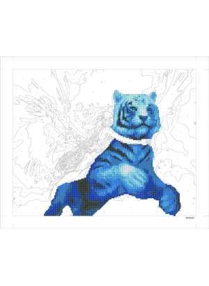 9D90560 Картина по номерам + Діамант 9D 40*50 