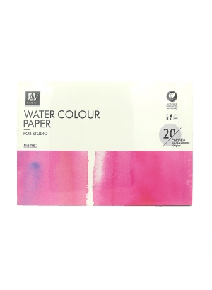 WPA420020 Акварельний папір Art Nation А4, 20стор., 300 г/кв.м 1шт/єтик                             