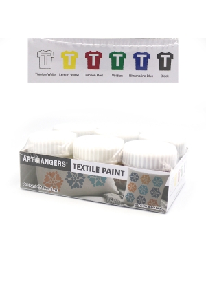 PA50.0630 Набір акрилових фарб для текстилю 