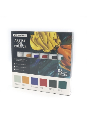 PO96.06050A Набір масляних фарб Art Rangers 6кол*50мл,1шт/етик                                      