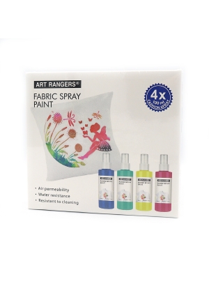 PA5604100A Набір фарби-спрей Art Rangers 4кол.*100мл 1шт/єтік                                       