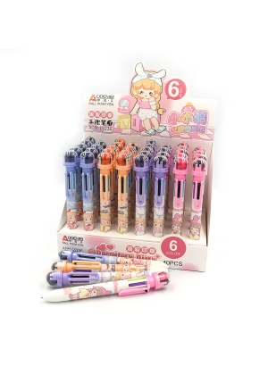 ADM-15236 Ручка дитяча багатобарвна автомат Aodemei 