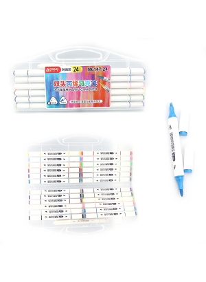 M6147-24 Набір скетчмаркерів акрил. Aodemei 24шт.                                                   