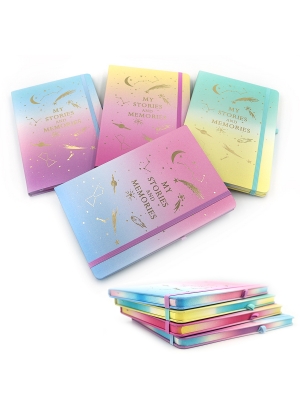 152750-A5 Блокнот на гумці 