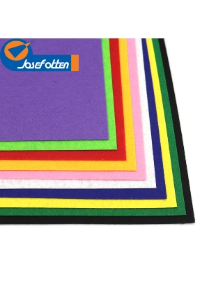 HQK170-MIX Фетр HARD 170GSM 1,2мм з клеєм 10PC/OPP A4, 1шт/этик. UA                                 