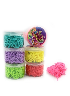 121051 Іграшка черв'ячки Magic Worms, 60g 6/s, 1шт./етик.                                           