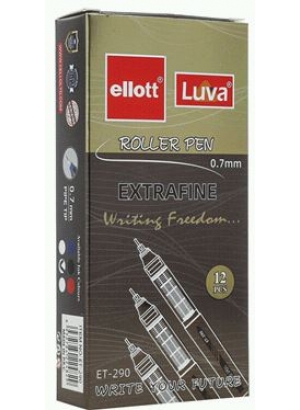 290-12 Роллер ET Luva 0,7мм, чорн., 12шт./етик.                                                     